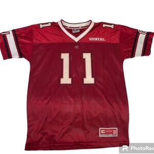 University of Oklahoma Vintage Jersey Football Kids L/XL OU Boomer Sooner